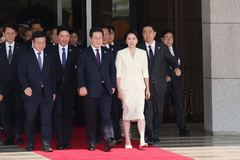 해외 순방길에 오르는 이재명 대통령. (자료사진) / 사진=문화체육관광부(이정우)